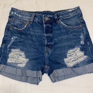 Jean shorts, 6
